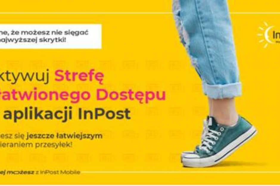 INPOST WPROWADZA STREFĘ UŁATWIONEGO DOSTĘPU DLA OSÓB NIEWYSOKICH, fot. materiały prasowe InPost z rozwiązaniem dla osób niewysokich i niepełnosprawnych