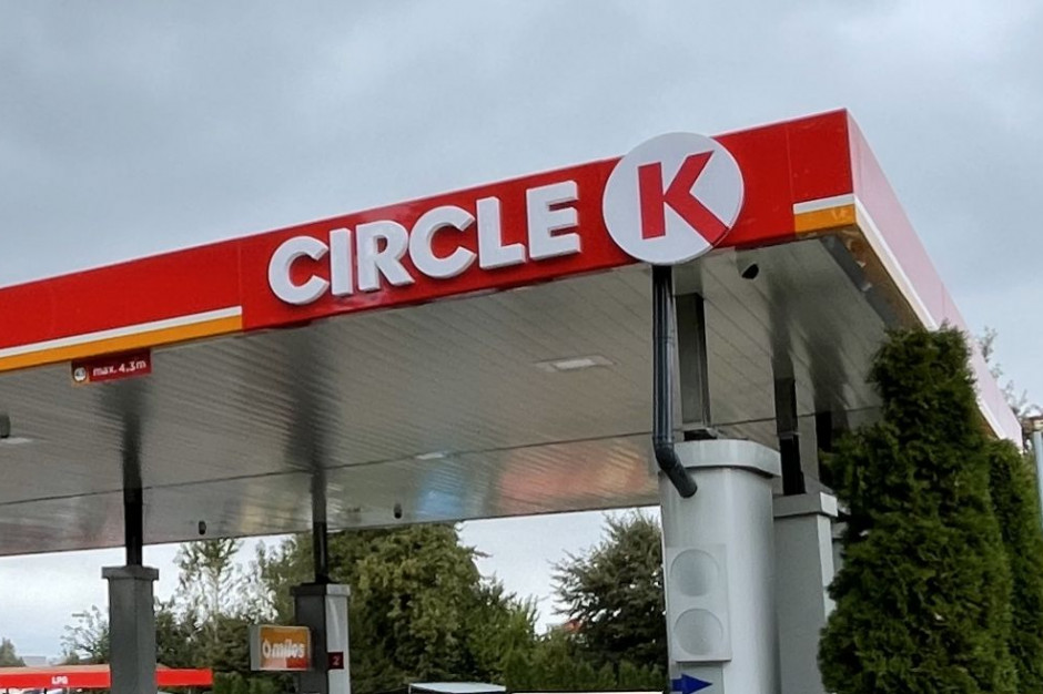Sieć Circle K to ponad 380 stacji paliw w całej Polsce. Fot. materiały prasowe Marka Circle K otworzyła stację w Lubawie w stylu eco friendly