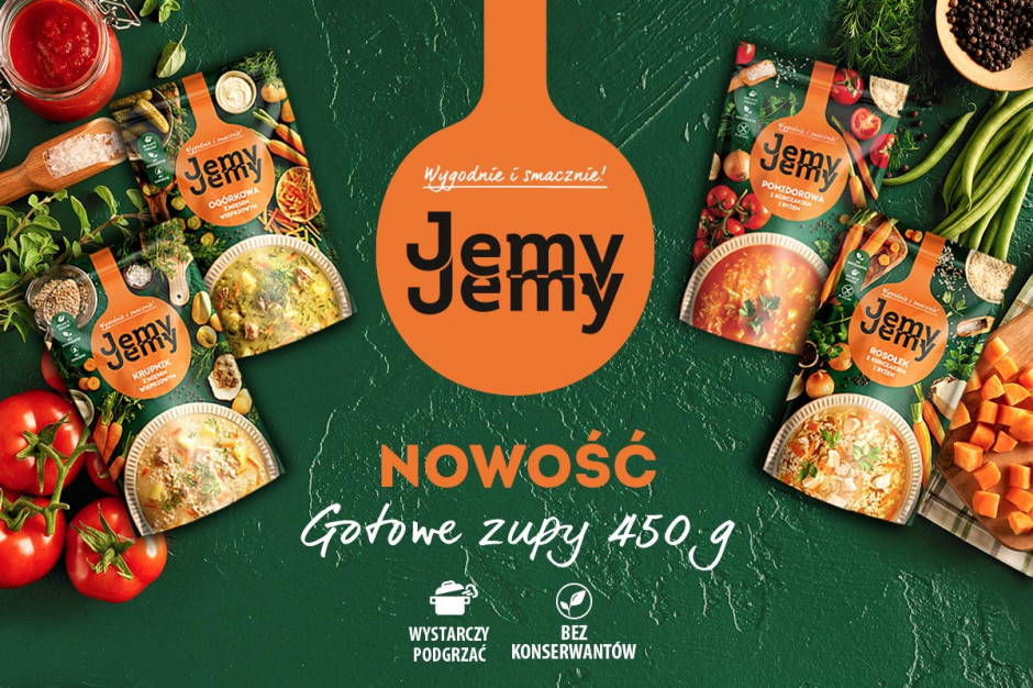 JemyJemy to nowy brand firmy Profi, fot. mat. pras. JemyJemy – nowa marka gotowych zup firmy Profi