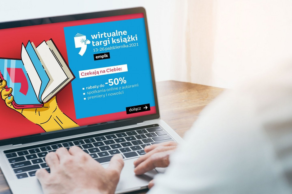 Empik stawia na dalszy dynamiczny rozwój wydarzeń w przestrzeni online, fot. mat. pras. Empik organizuje Wirtualne Targi Książki