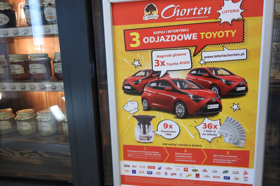 Fot. materiały prasowe Grupa Chorten rusza z loterią paragonową