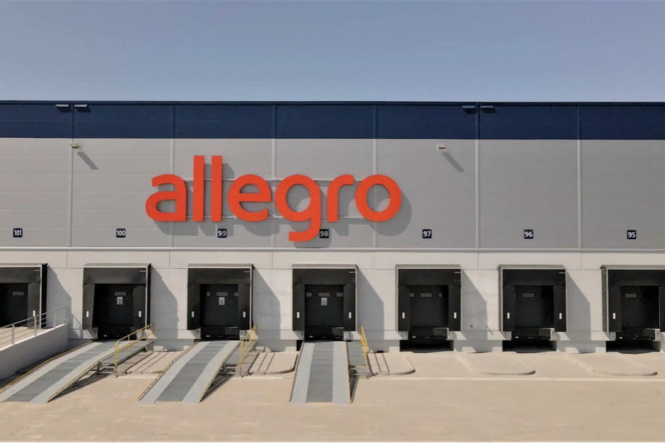 Centrum Logistyczne Allegro w Adamowie, fot. materiały prasowe Allegro Pay podpisuje umowę sprzedaży wierzytelności z Aion Bank