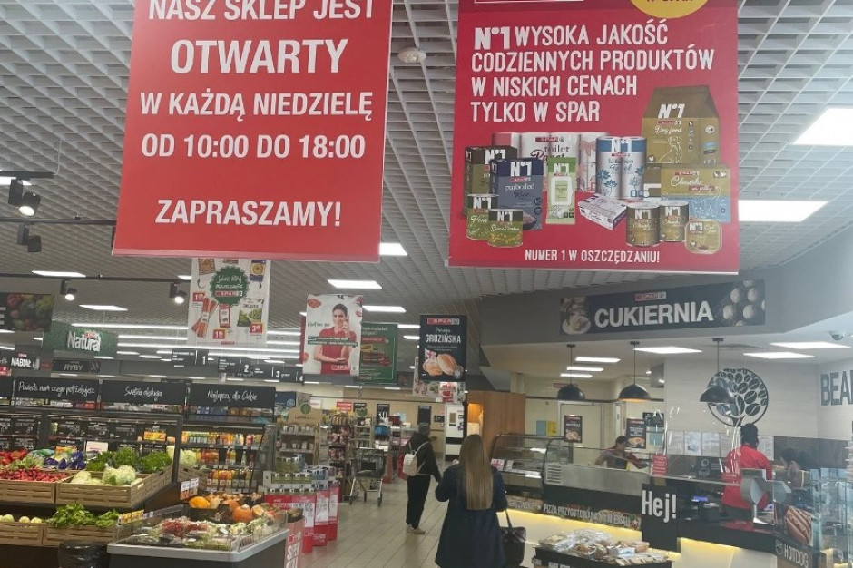 Sklep sieci Spar, fot. materiały prasowe Marka własna Spar coraz częściej ląduje w koszykach Polaków