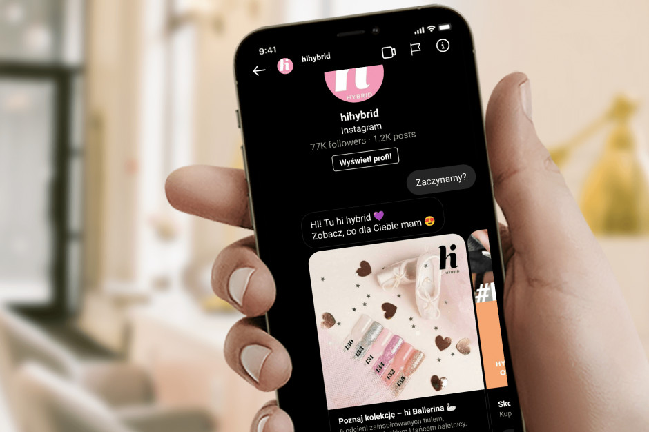 fot. Koda Bots hi hybrid z chatbotem na Instagramie