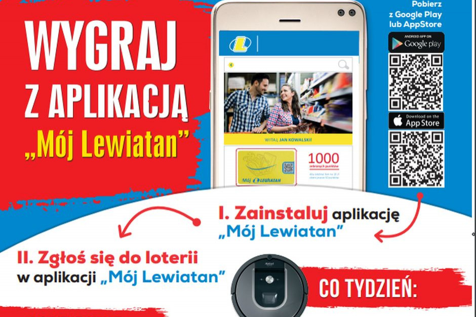 Fot. materiały prasowe Lewiatan w loterii zachęca do korzystania z aplikacji