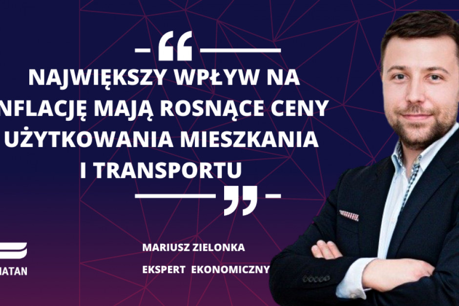 Mariusz Zielonka, ekspert ekonomiczny Konfederacji Lewiatan; fot. mat.prasowe Ekonomista: W październiku inflacja może przekroczyć 6 proc.