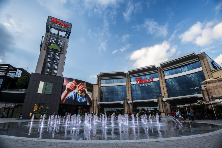 Warszawskie centrum Westfield Arkadia; fot. materiały prasowe Stabilizacja odwiedzalności w centrach handlowych. 18 września najlepszym dniem handlu