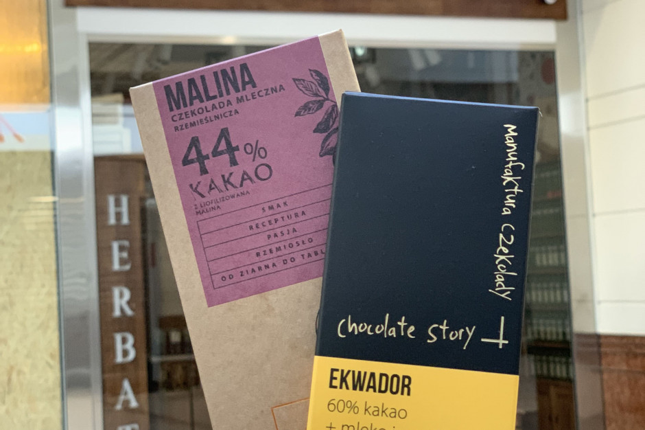 Produkty Manufaktury Czekolady Chocolate Story dostępne w sklepach Czas na Herbatę, fot. mat.pras Produkty Manufaktury Czekolady Chocolate Story dostępne w sklepach Czas na Herbatę