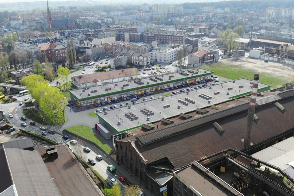 Vendo Park Chorzów, wizualizacja. Fot. materiały prasowe Patron Capital i Trei Real Estate wybudują 20 parków handlowych za 140 mln euro