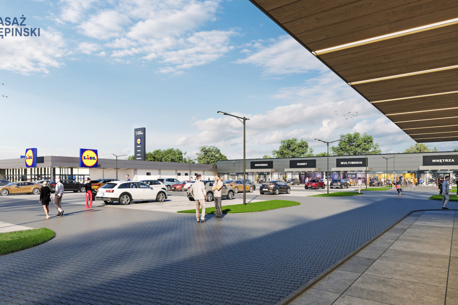 Pasaż Kępiński ze sklepem Lidl wystartuje w 2023 r.