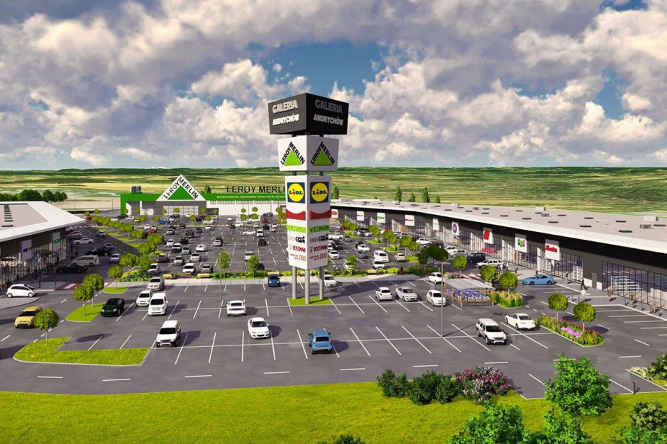 Galeria Andrychów z zarządcą; fot. materiały prasowe Galeria Andrychów ruszy 25 listopada. Lidl najemcą