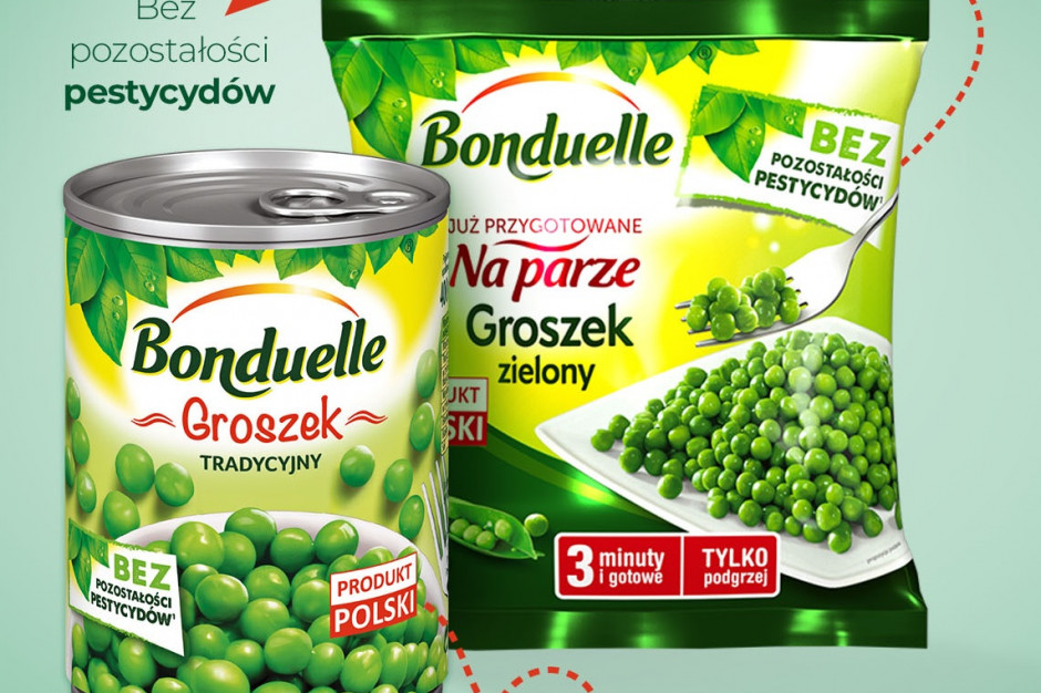 Bonduelle poszerza asortyment o produkty bez pozostałości pestycydów
