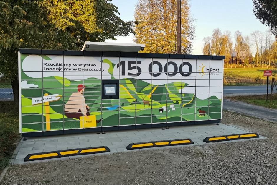 NPOST BUDUJE ELEKTRYCZNE STACJE ŁADOWANIA; fot. materiały prasowe Przy paczkomatach InPostu będzie można naładować samochód elektryczny