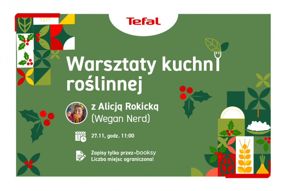 Fot. materiały prasowe Tefal na Booksy z rezerwacją wizyt w sklepach
