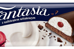 Marka jogurtu Fantasia pojawia się w formie batonika