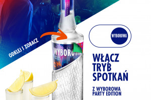 Ruszyła kampania Wyborowa Party Edition z interaktywną etykietą