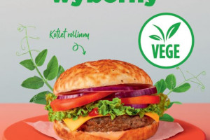Roślinny Burger Vege w ofercie stacji Circle K
