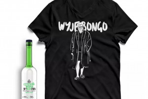 Zestaw Palikota: Koszulka Wyjebongo z wizerunkiem byłego polityka + wódka