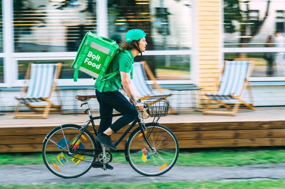 Łódź to już 6 miasto w Polsce, gdzie można zamawiać jedzenie przez Bolt Food. Fot. materiały prasowe Bolt Food w dwa lata objął usługą 6 miast w Polsce