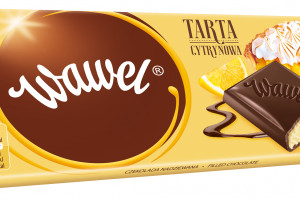 Nowe smaki czekolad marki Wawel: tarta cytrynowa i brownie z malinami