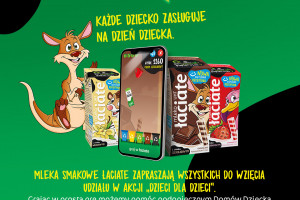 Łaciate rusza z nową kampanią marketingową z okazji Dnia Dziecka fot. mat. prasowe