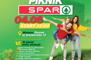 Spar organizuje w Poznaniu piknik, bieg i atrakcje dla dzieci