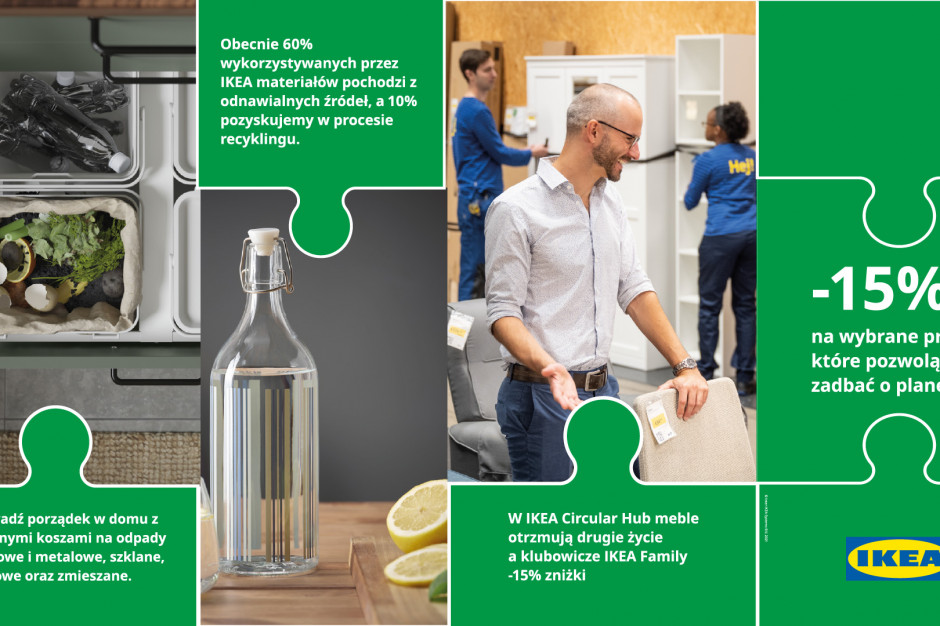 Ikea z CH Wola Park rusza z kampanią ekologiczną fot. mat. prasowe IKEA i Wola Park: obiad za 1 zł i warsztaty zero waste