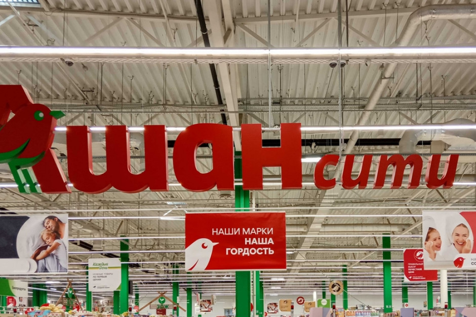 Auchan wyjdzie z Rosji? Detalista odpowiada twardo: NIE