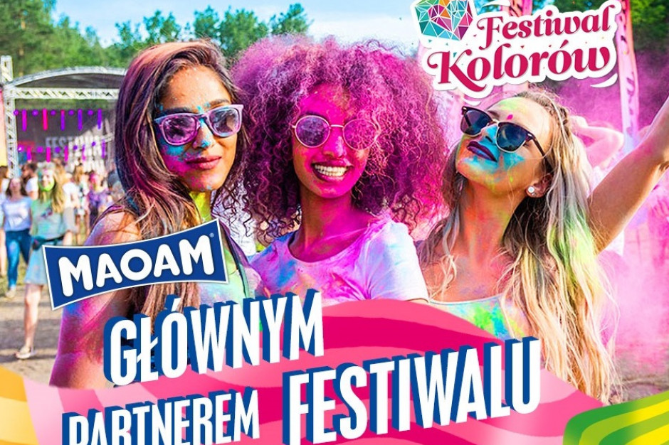 MAOAM rusza z Festiwalem Kolorów w trasę po Polsce