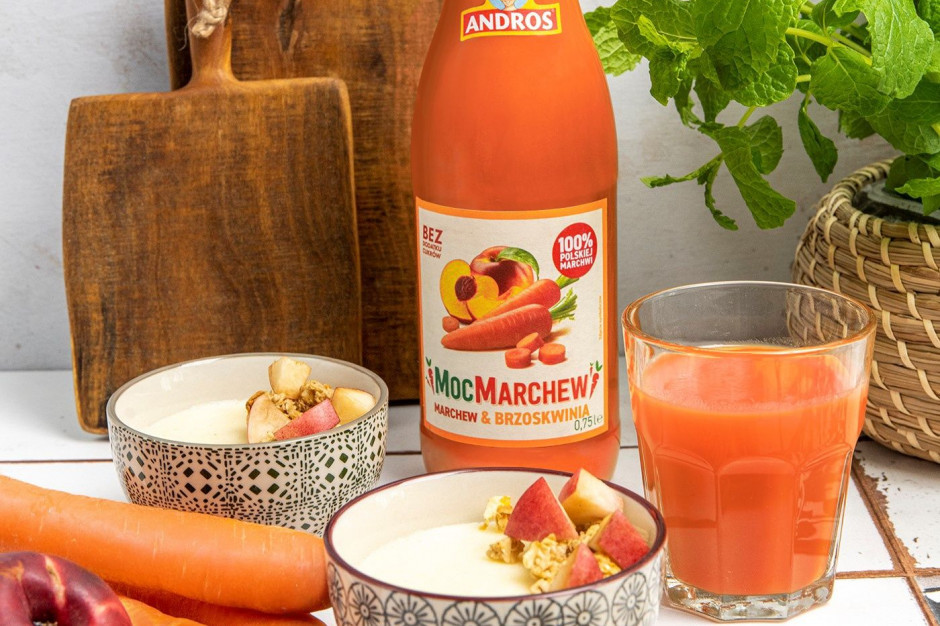 Fot. materiały prasowe Andros Polska poszerza ofertę smoothie
