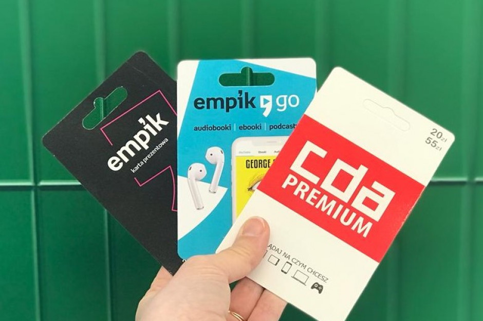 Żabka sprzedaje karty do CDA Premium oraz Empiku