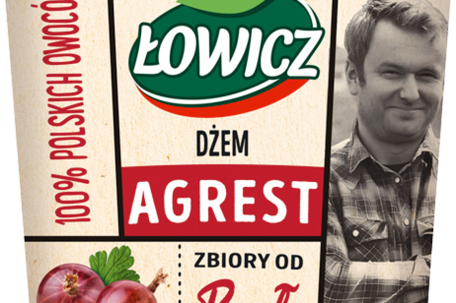 Łowicz wspiera polskich rolników. Dostawca na etykiecie