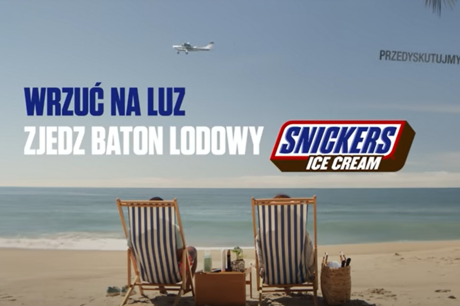 Nowa kampania marketingowa Snickers fot. mat. prasowe Nowa kampania marketingowa lodów Snickers
