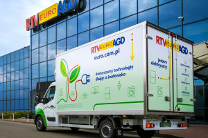 RTV EURO AGD będzie dowozić towar elektrycznymi dostawczakami