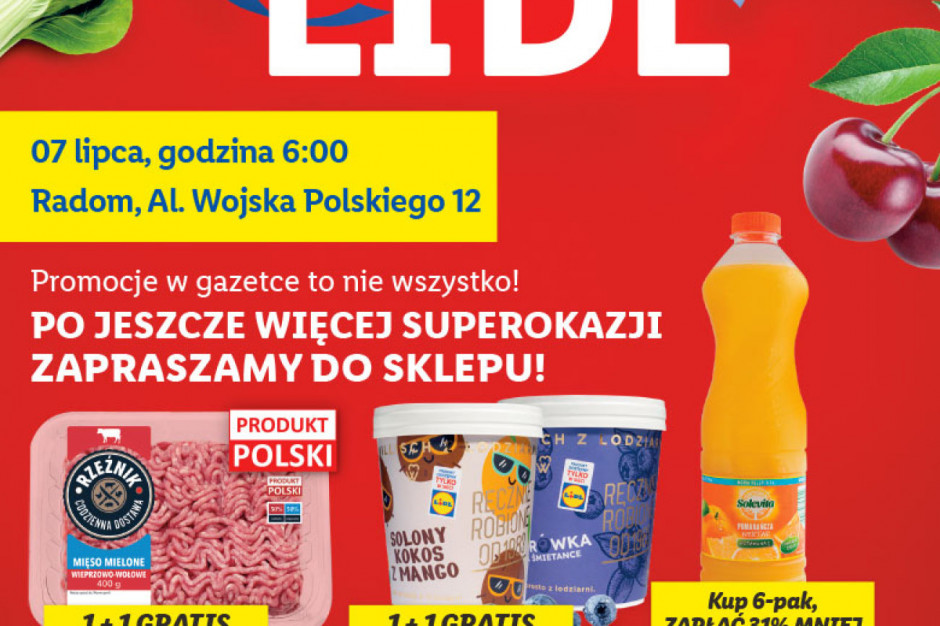 fot. materiały prasowe Lidl Kolejny Lidl w Radomiu