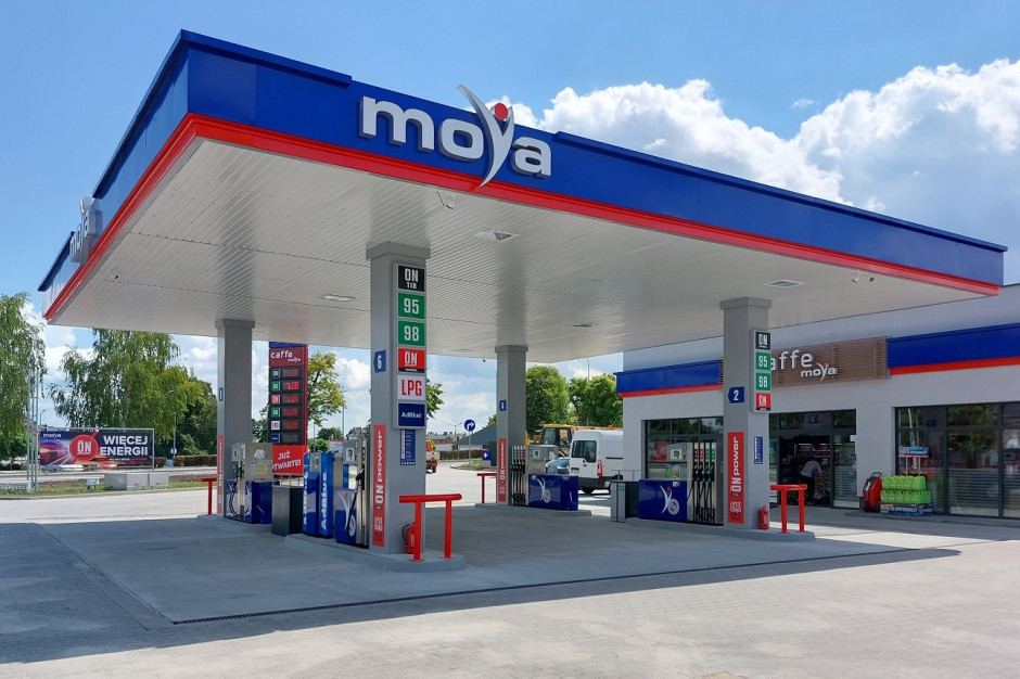 Sieć stacji paliw MOYA planuje otworzyć kolejne 120 stacji fot. mat. prasowe Sieć stacji MOYA planuje otworzyć jeszcze 120 punktów