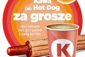 Kawa lub Hot Dog za 99 groszy - nowa akcja w Circle K