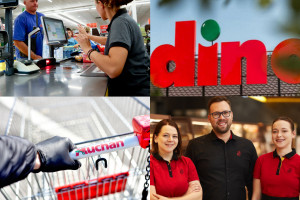Ilu ludzi zatrudnia Dino, Carrefour czy Auchan? Kto zmniejszył stan zatrudnienia?