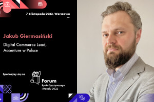 Jakub Giermasiński z Accenture w sesji o e-commerce na FRSiH 2022