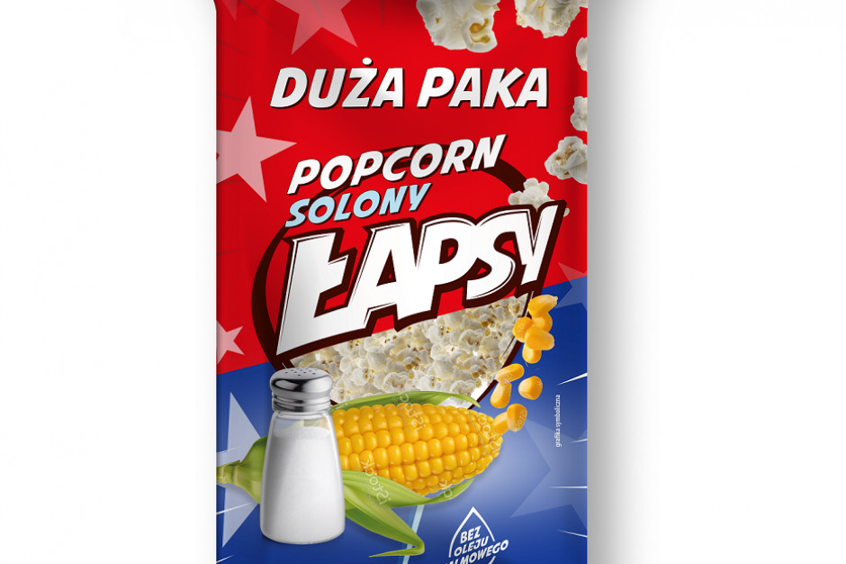 Popcorn nowością w portfolio marki Łapsy, fot. mat. prasowe Popcorn nowością w portfolio marki Łapsy