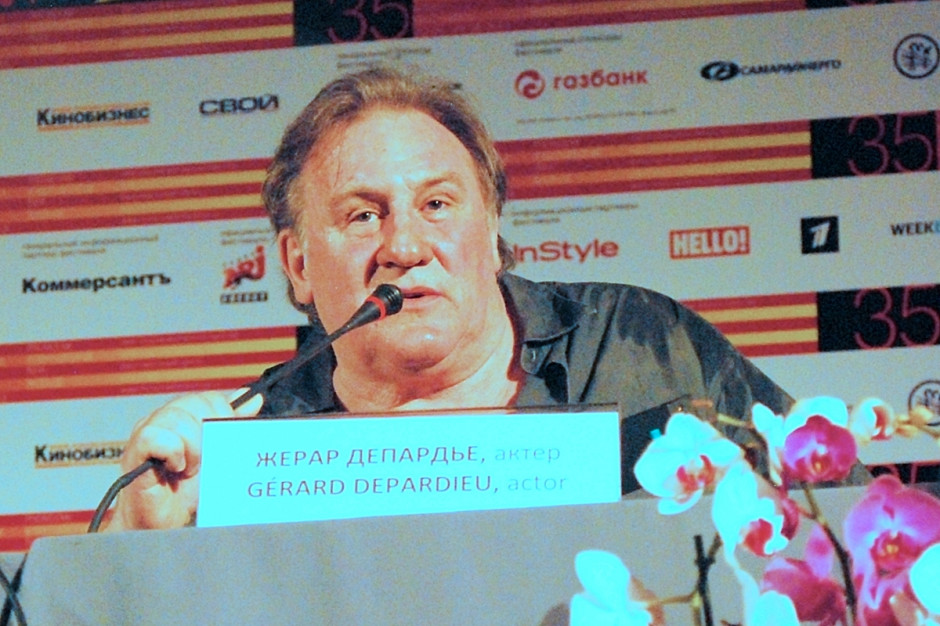Gerard Depardieu zamyka biznes w Rosji
