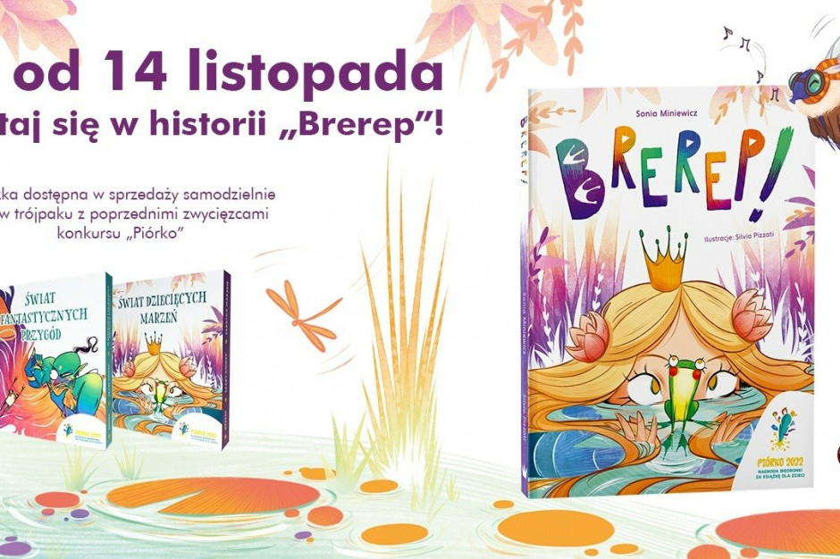 Książka Brerep w sprzedaży w sklepach Biedronka