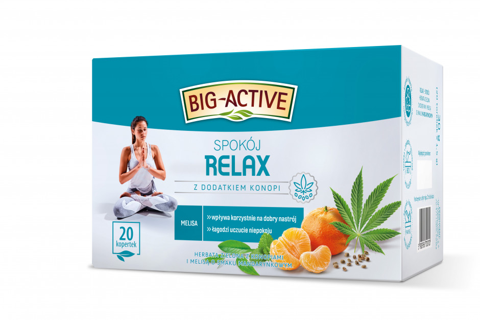 Nowe herbaty funkcjonalne od Big-Active: na relaks oraz wzmożoną aktywność