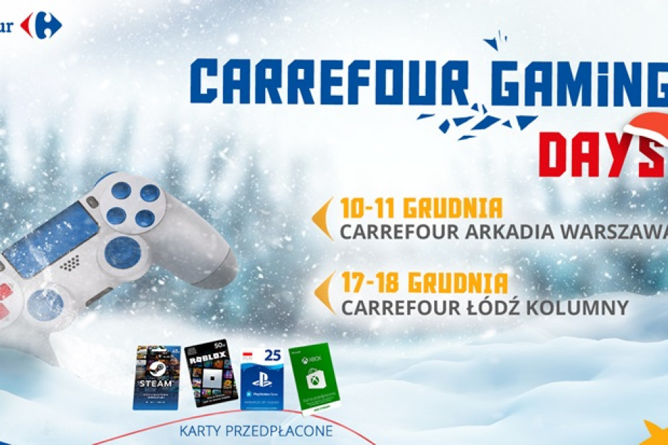 Wystartował drugi event Carrefour Gaming Days w Carrefour Łódź Kolumny