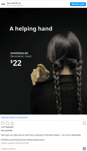 Kampania reklamowa Ikea - Wednesday
