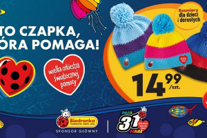 Nowa kolekcja czapek w Biedronce wspomoże Wielką Orkiestrę Świątecznej Pomocy