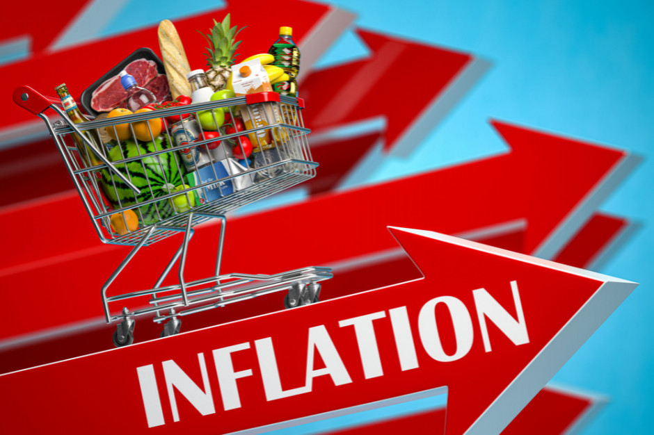 Credit Agricole: Inflacja w lutym na maksymalnym poziomie 18,8 proc., w grudniu spadnie do 7,1 proc.