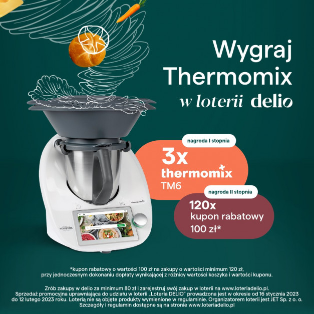 Thermomix nagrodą w loterii delio, fot. mat. pras.