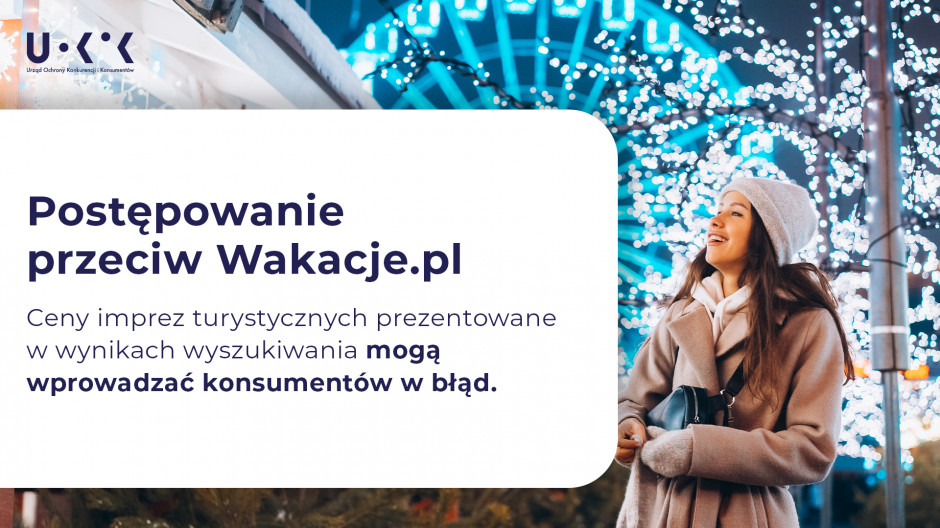 Wakacje.pl z zarzutami Prezesa UOKiK za mylące ceny/fot. mat. prasowe