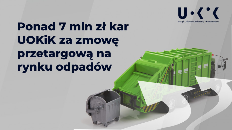 UOKiK nakłada karę na firmy działające na rynku odpadów, fot. mat. pras. UOKiK